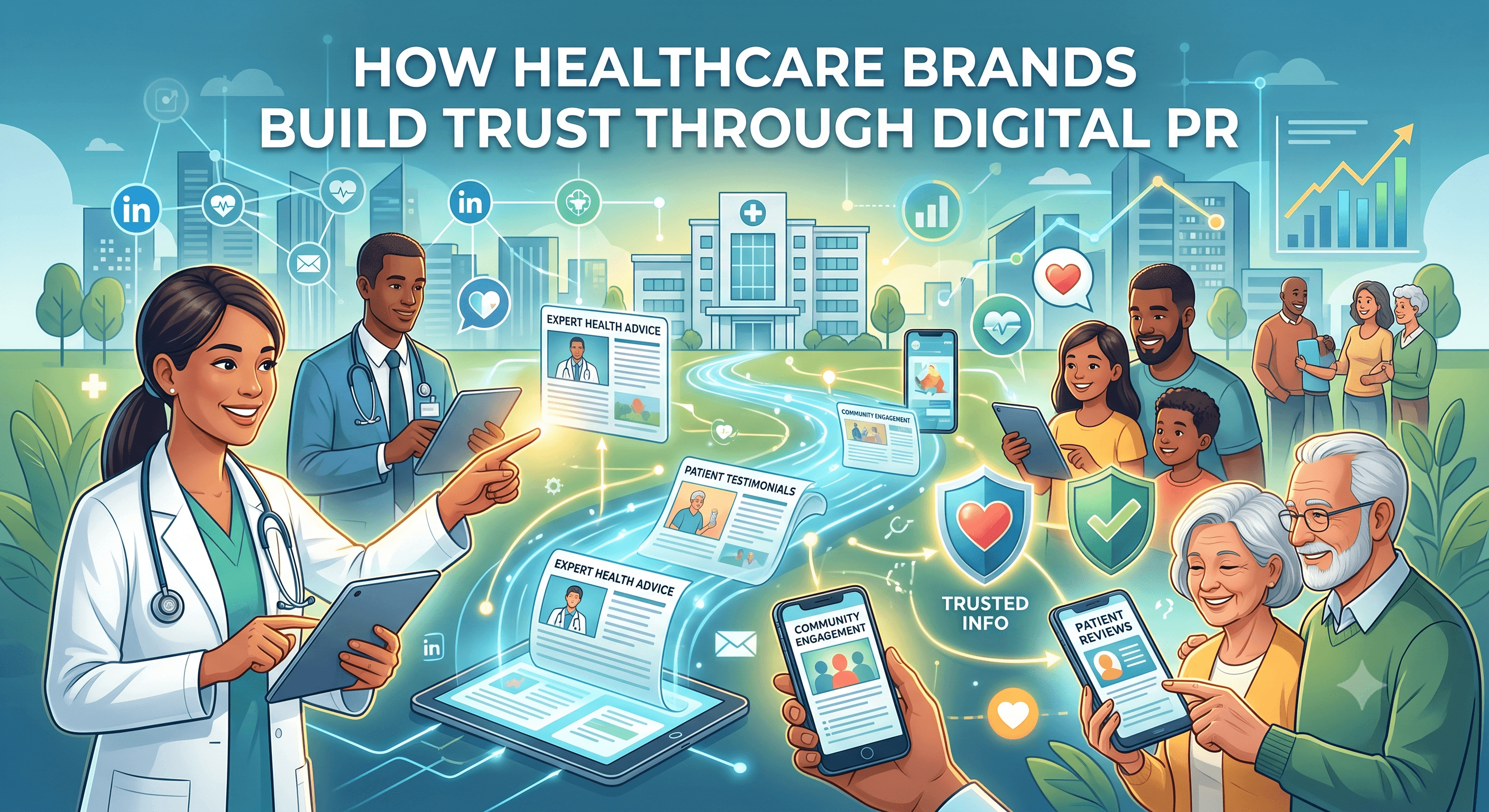 How Healthcare Brands Build Trust Through Digital PR